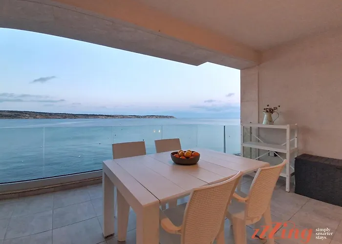 Seafront Mellieha With Stunning Sea Views * Is-Sellum