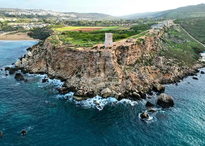 Lejlighed Seafront Mellieha With Stunning Sea Views Is-Sellum