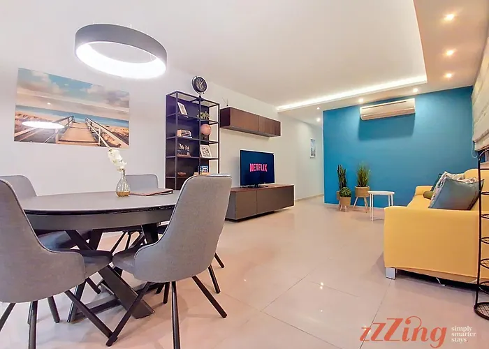 Seafront Mellieha With Stunning Sea Views